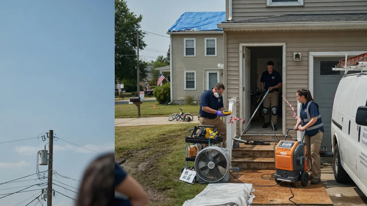 Water Damage Repair in Burden, KS near me